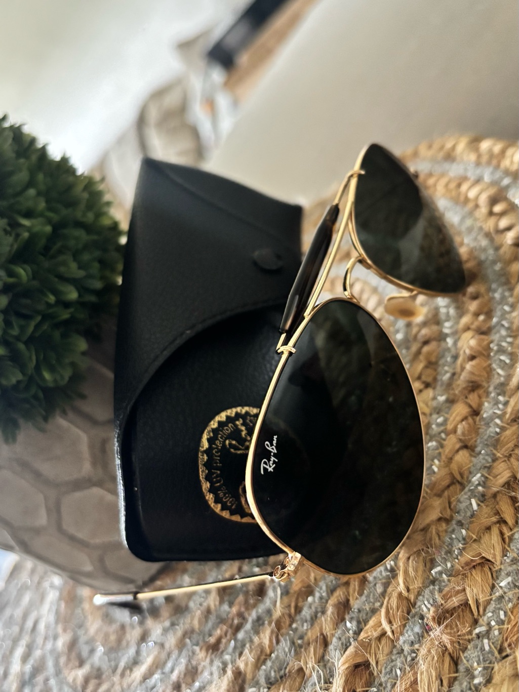 Ray Ban Sunglasses- Model: Outdoorsman Havana Collection